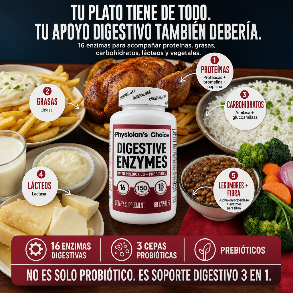 Physician’s Choice - Enzimas Digestivas