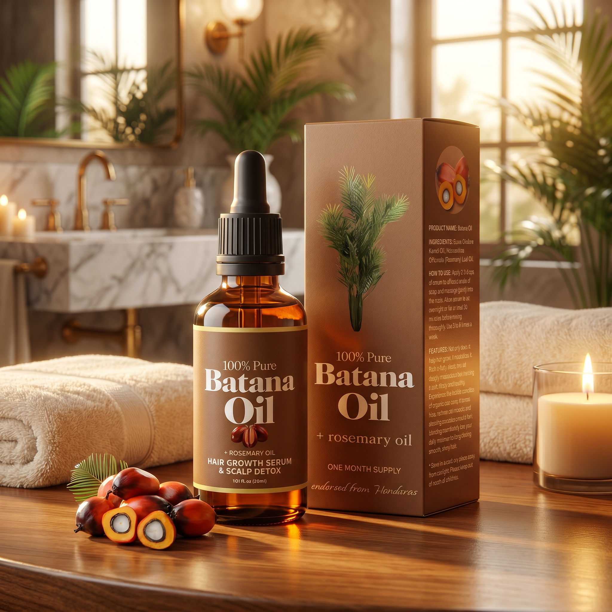 ACEITE DE BATANA - Tratamiento Capilar