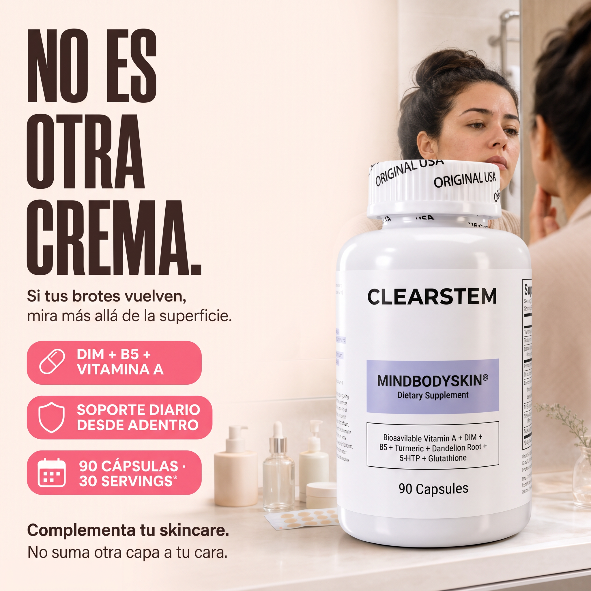 MINDBODYSKIN® — Soporte Interno para Granos Recurrentes