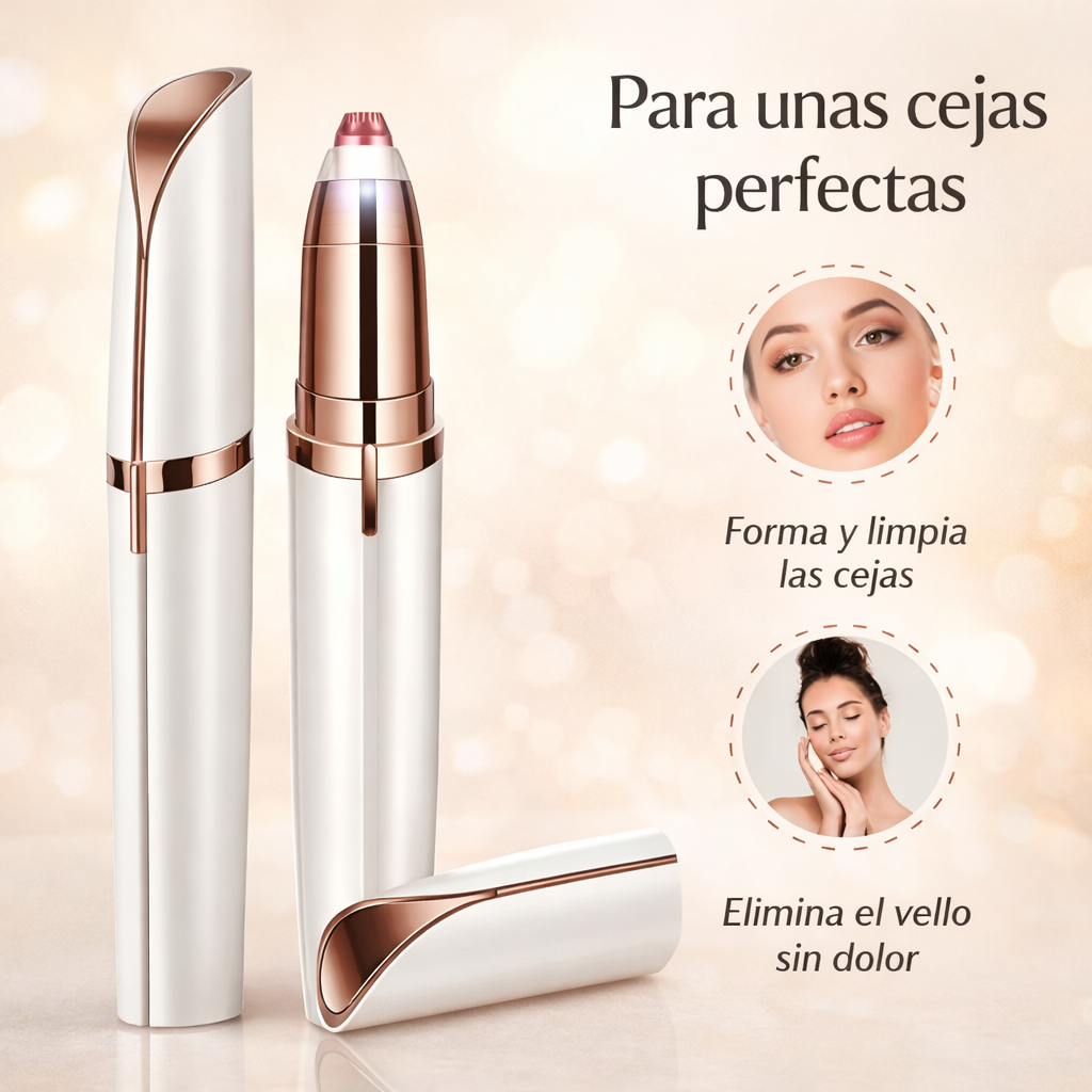 Depilador de Cejas Portátil Recargable