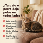 Cepillo Neblina Suave 3 en 1 para Gatos y Perros