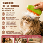 Cepillo Neblina Suave 3 en 1 para Gatos y Perros