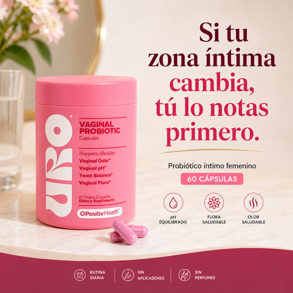 Probiótico Íntimo Femenino URO con Lactobacillus