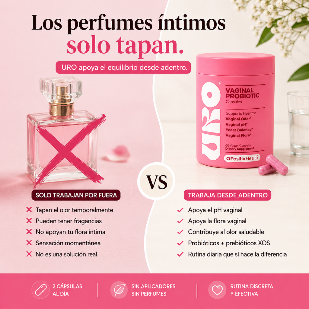 Probiótico Íntimo Femenino URO con Lactobacillus
