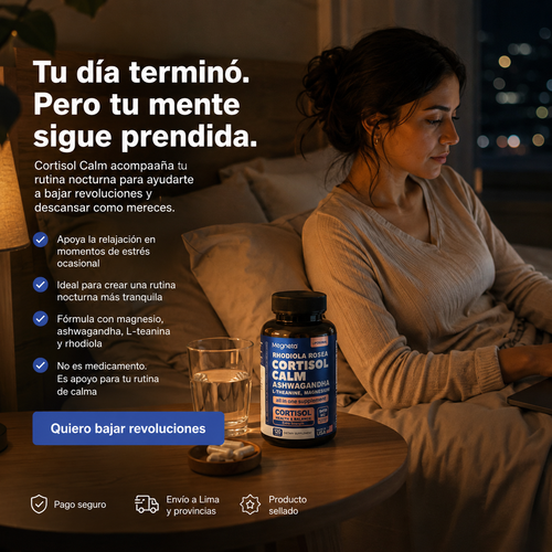 Cortisol Calm — Rutina de Calma y Descanso