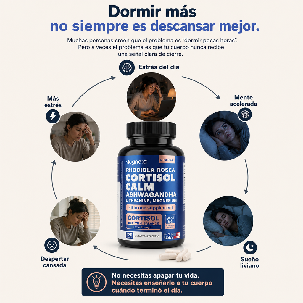 Cortisol Calm — Rutina de Calma y Descanso