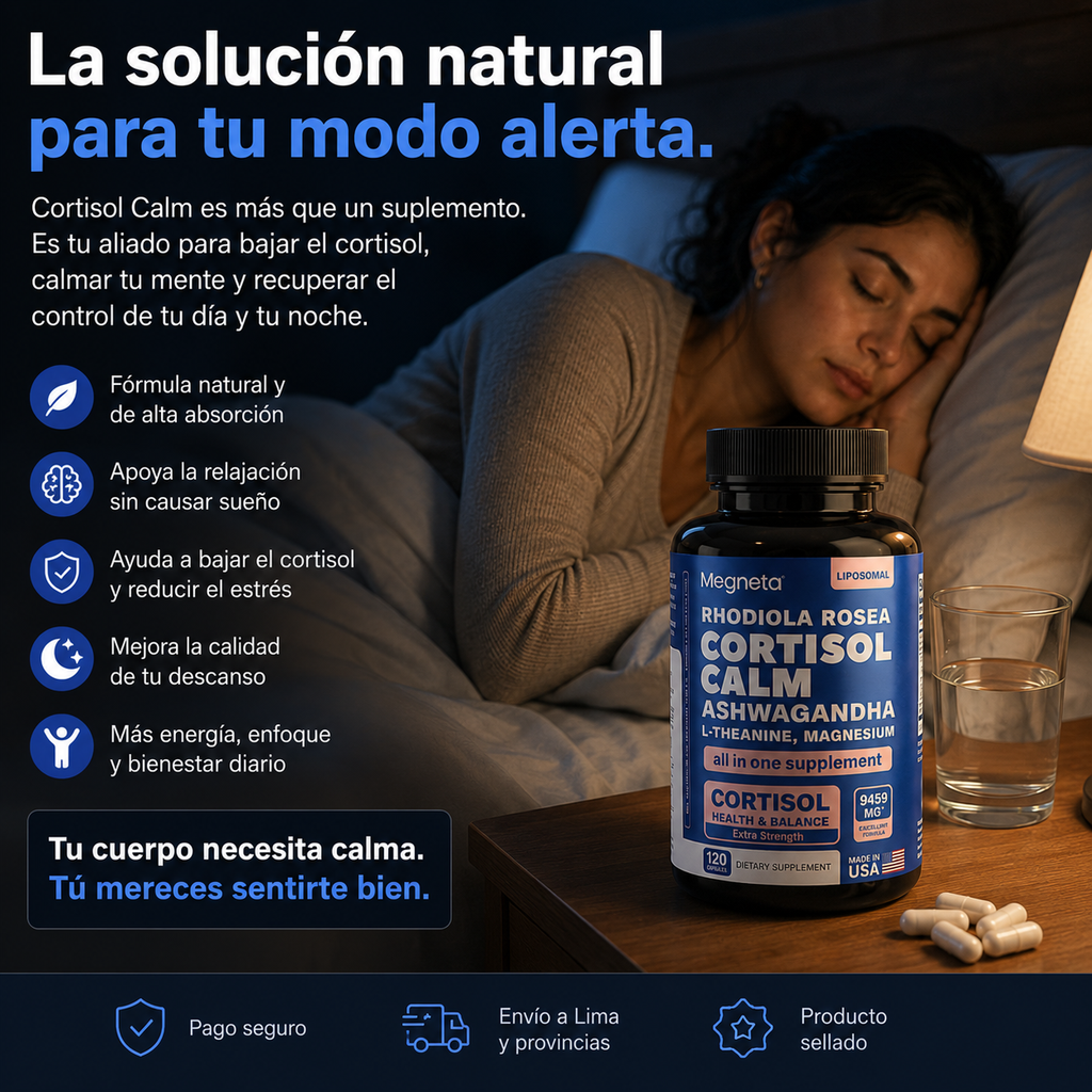 Cortisol Calm — Rutina de Calma y Descanso