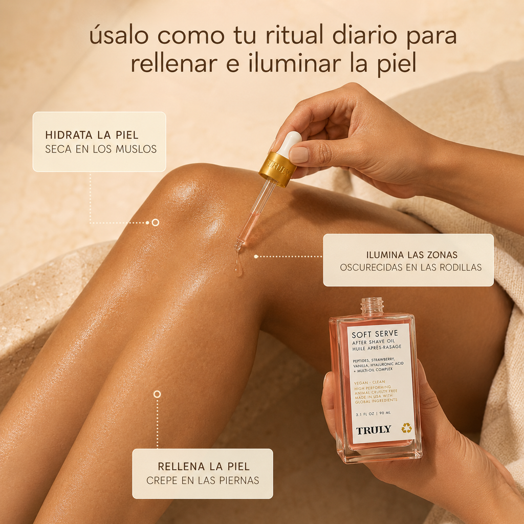 Aceite Truly para Después Depilación 90 ml