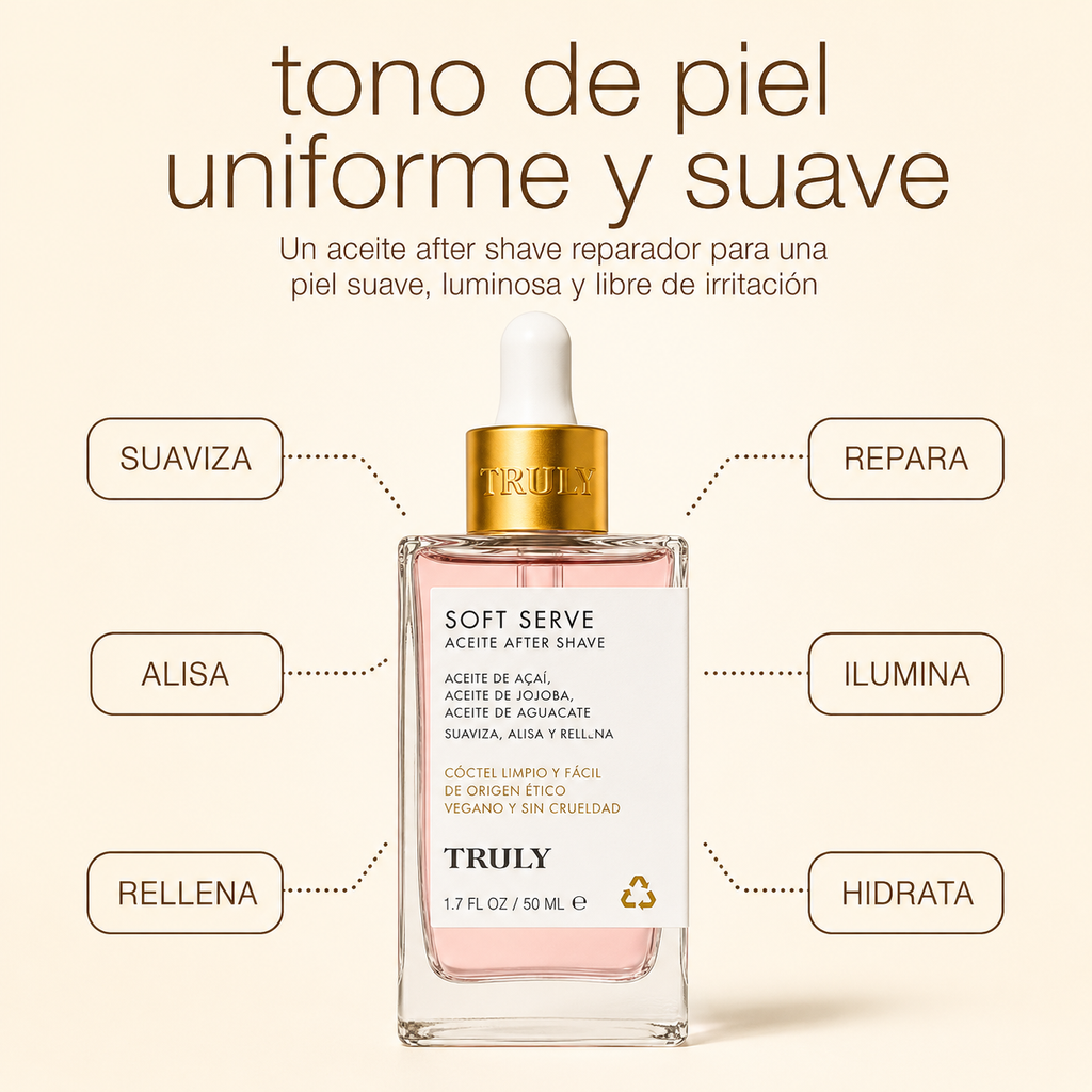Aceite Truly para Después Depilación 90 ml