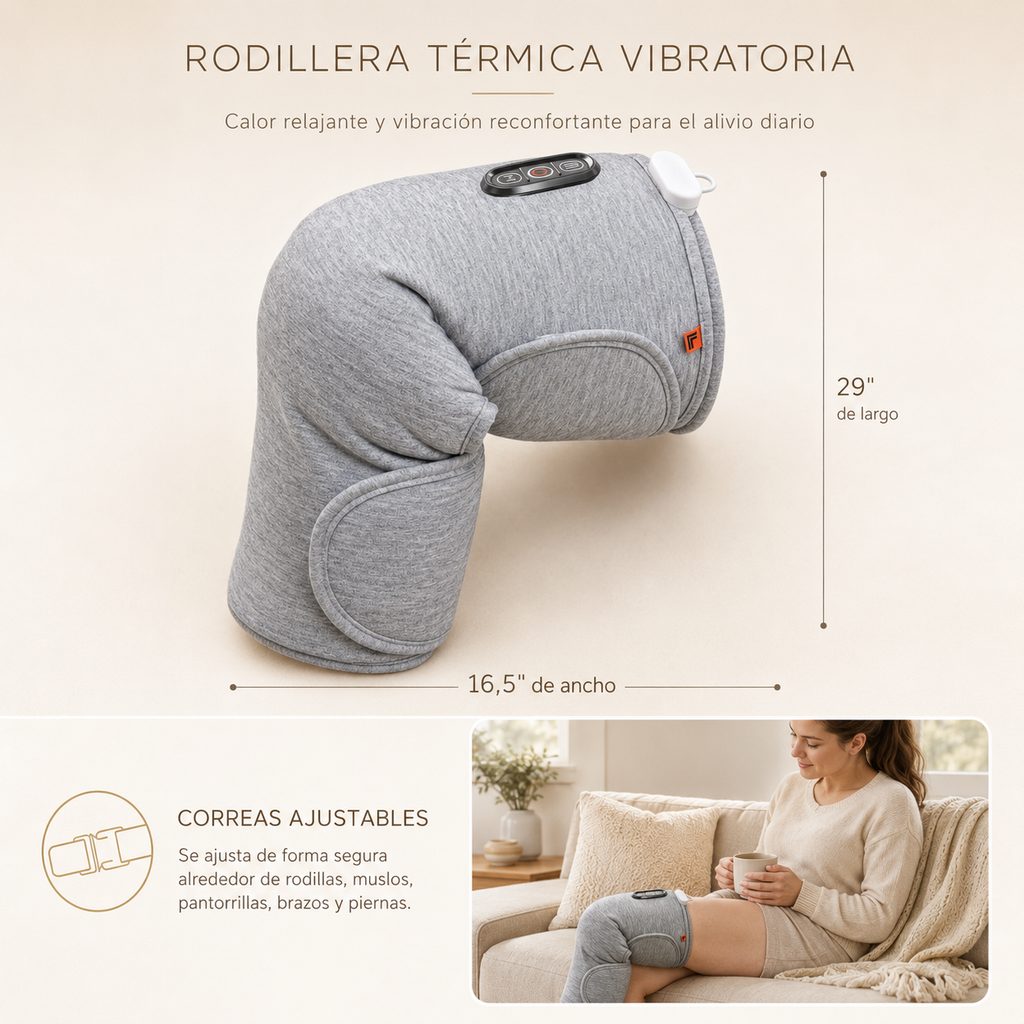 Masajeador Térmico de Rodilla