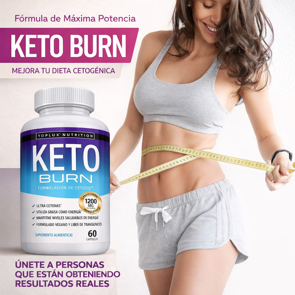 Keto Burn | Ayuda Extra para Control de Peso y Antojos