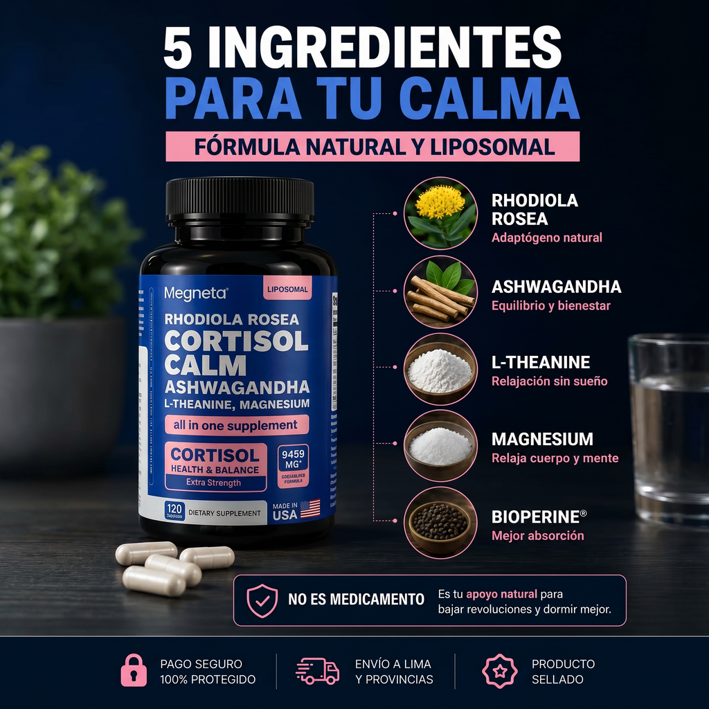 Cortisol Calm — Rutina de Calma y Descanso