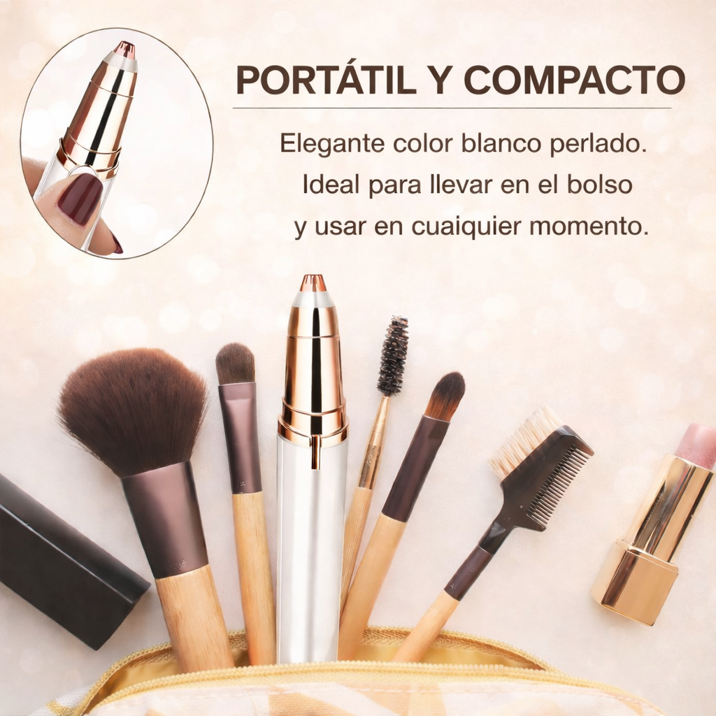 Depilador de Cejas Portátil Recargable
