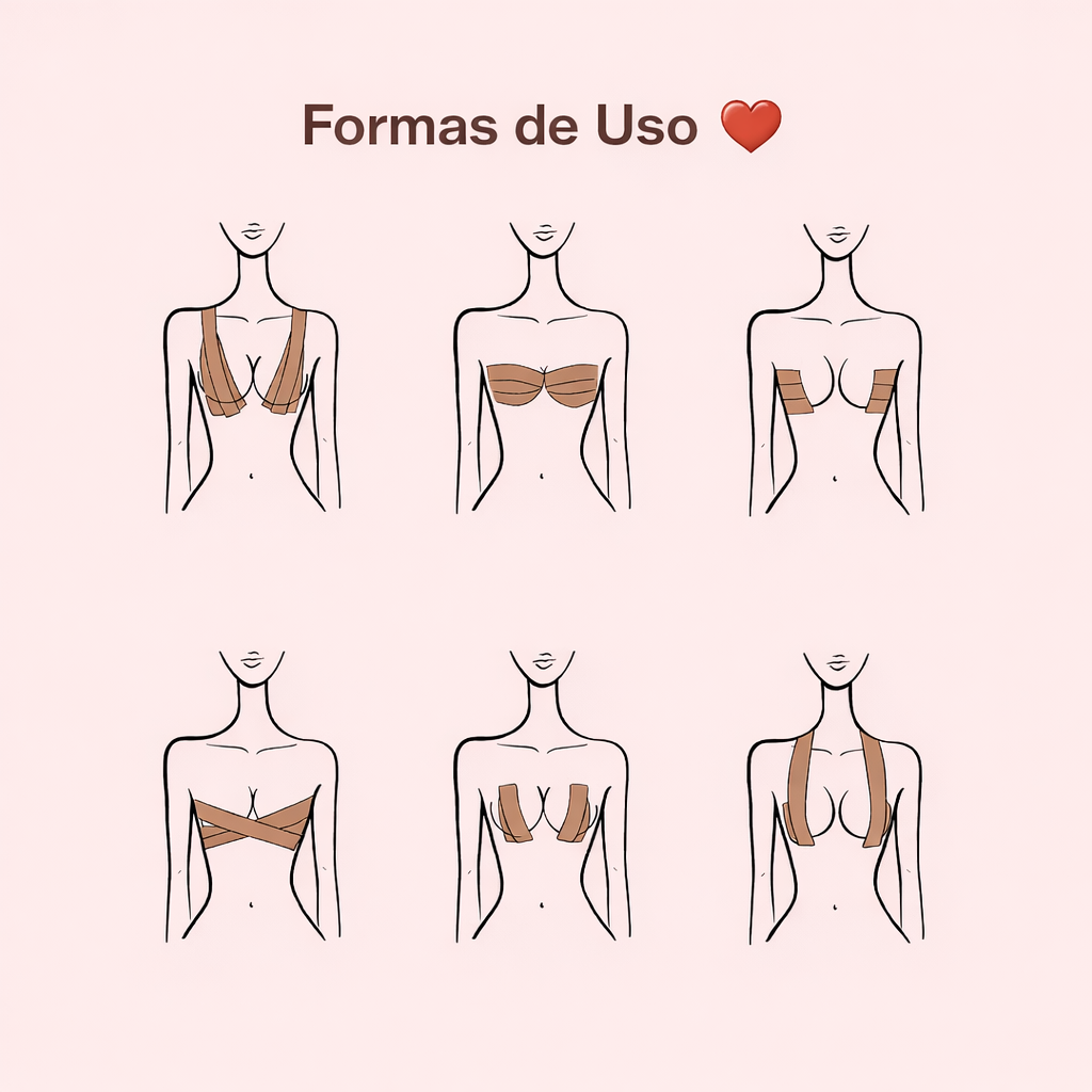 Cinta levanta Busto Boob Tape