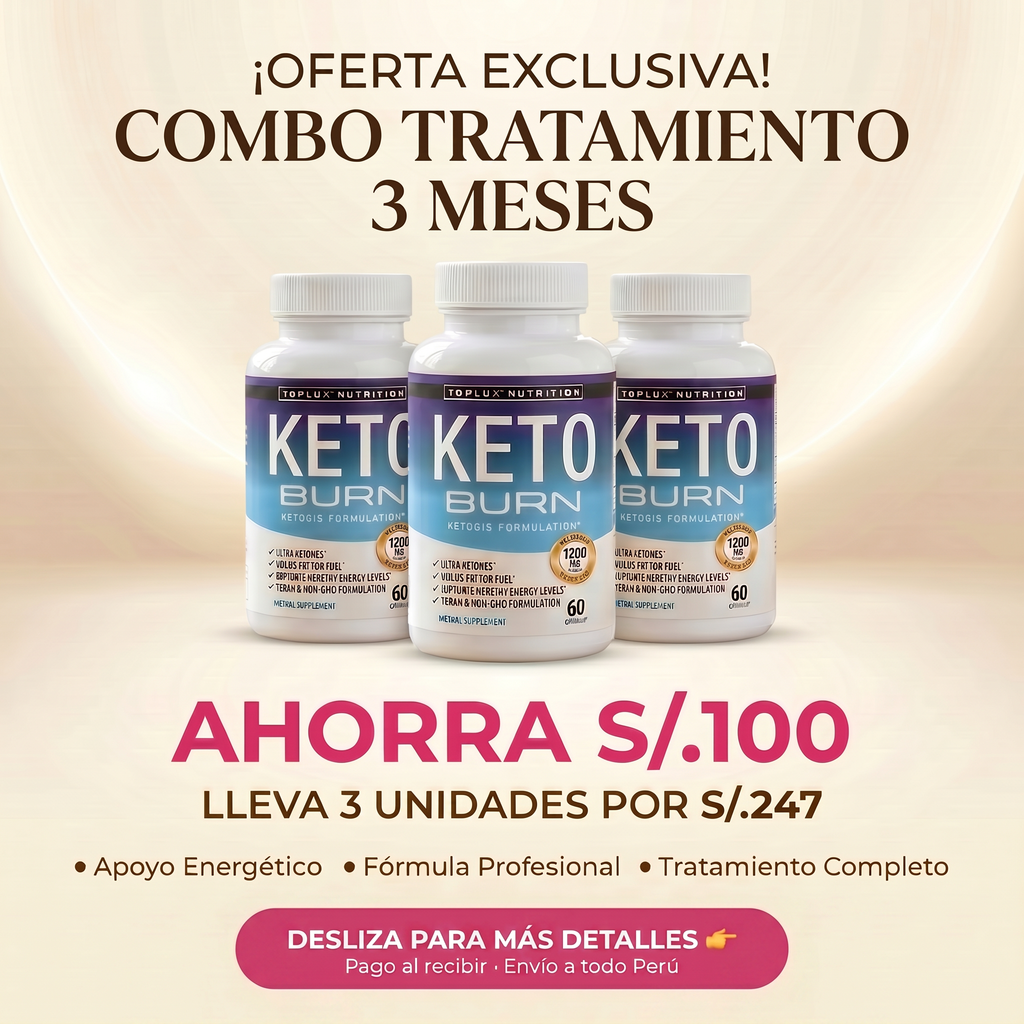 Keto Burn | Ayuda Extra para Control de Peso y Antojos