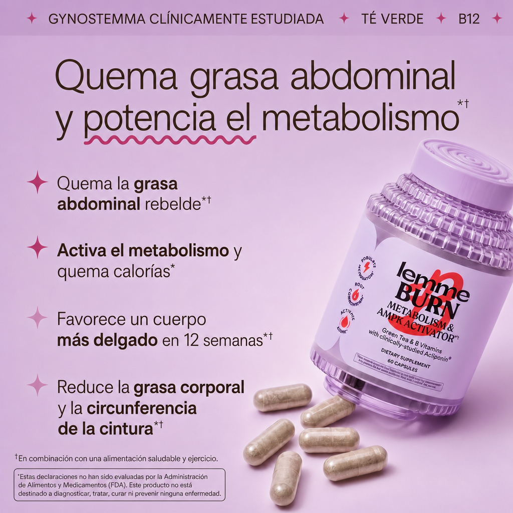 Lemme Burn - Activa tu Metabolismo (Original - Importado)