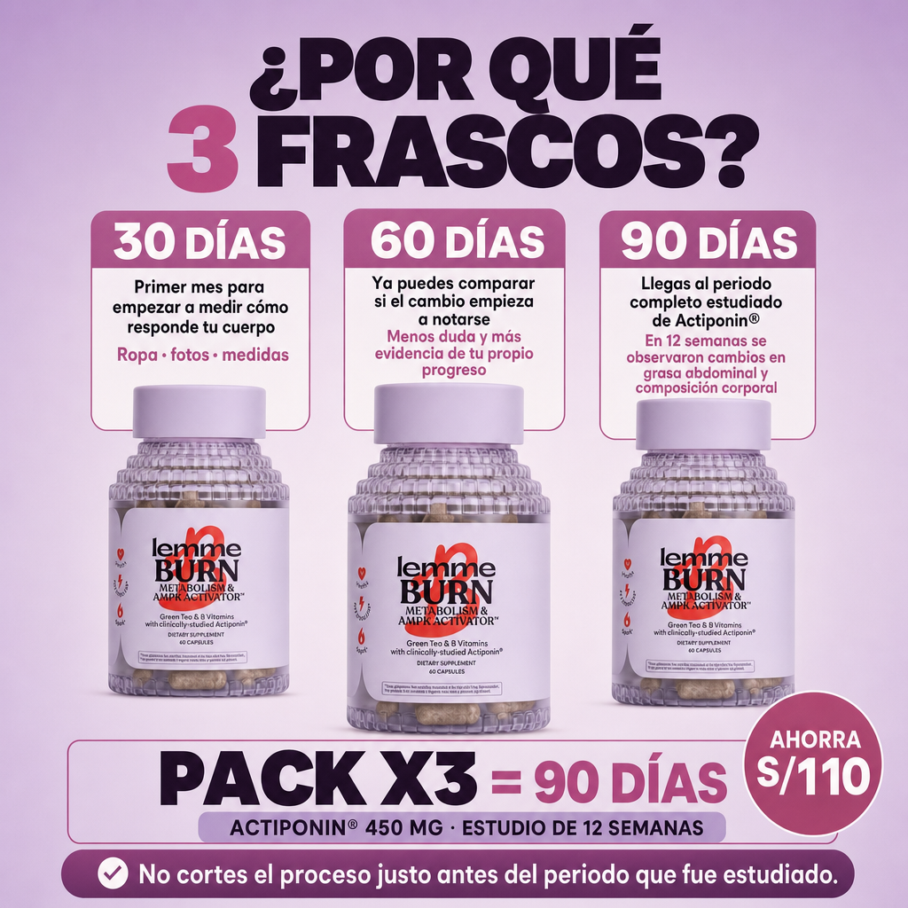 Lemme Burn - Activa tu Metabolismo (Original - Importado)