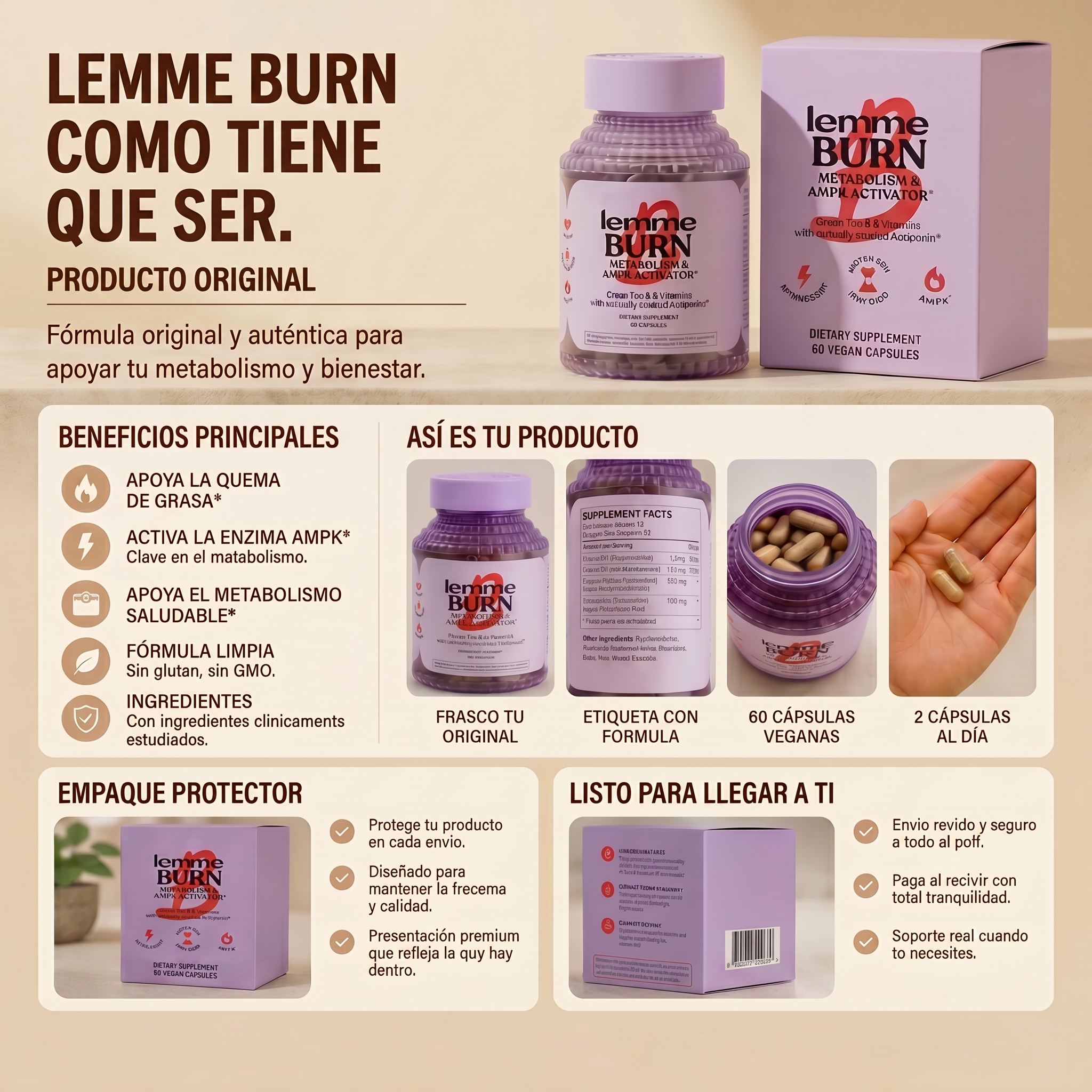 Lemme Burn - Activador Metabolismo🔥 (Original - Importado)