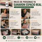 Pack Ahorra Espacio con Succionador Eléctrico + 5 Bolsas al Vacío