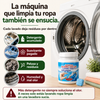 Pastillas Limpia Lavadora – Tambor y Malos Olores