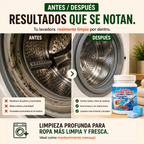Pastillas Limpia Lavadora – Tambor y Malos Olores