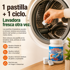 Pastillas Limpia Lavadora – Tambor y Malos Olores